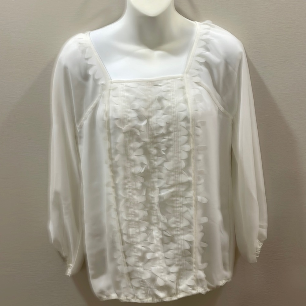 M.S.S.P. - Ivory Blouse - Size XS